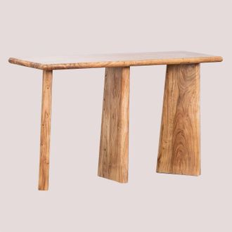 Sklum Consola En Madera De Acacia Ambyl Sklum