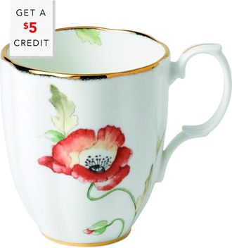 Royal Albert 100 Years Poppy Mug With $5 Credit