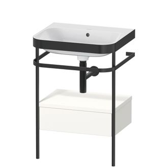 Duravit Set Duravit Happy D.2 Plus Con Consola Met&aacute;lica Y Caj&oacute;n
