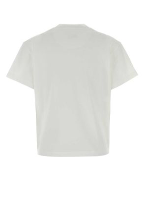 Jil Sander Womens White Cotton T-Shirt 100 Exterior Exterior: T-shirts And Polos
