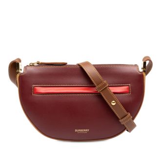 Burberry Pre-owned Burberry Mini Leather Olympia Crossbody Ladies F94OWEE4UPMAX7TL