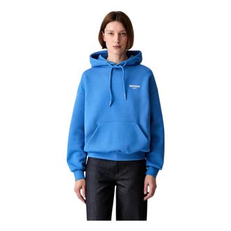 Worst Behavior Studio V12 Hoodie - Dames - Hoodies - Blauw - S - Katoen - Hoodies & sweatvesten