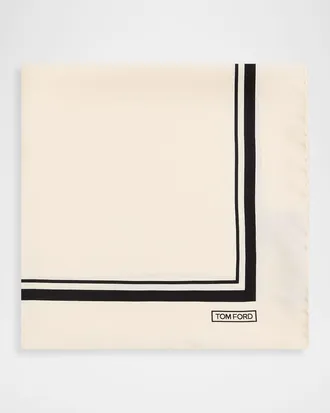 Tom Ford Men & apos;s Silk Pocket Square