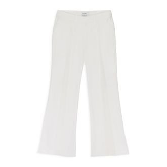 Rhude WHITE LOW WAISTED TROUSERS
