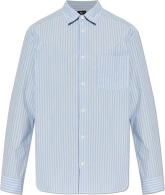 A.P.C. Hombre, Camisas, Azul, Talla: L