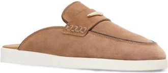 Aquatalia Weller Weatherproof Mule in Clay Suede at Nordstrom, Size 10.5