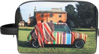 Paul Smith Mini At Langar Hall Washbag - Heren - Tassen - Veelkleurig - Maat: 2XS Leer