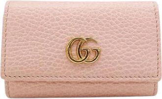 Gucci Pre-owned Sleuteletui - Dames - Vintage Accessoires - Roze - ONE Size - Leer - Vintage