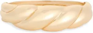 Nordstrom Rack Twisted Bangle Bracelet in Gold at Nordstrom Rack
