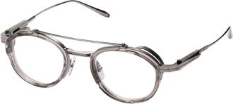 Akoni Kristal Grijs Titanium Bril - Heren - Brillen - Grijs - ONE Size - Accessoires