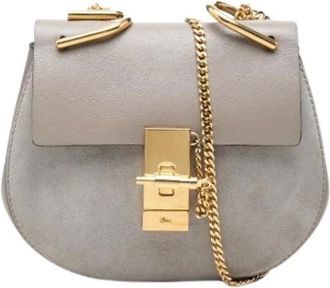 Chlo&eacute; Pre-owned Drew Shoulder Bag - - Pre-owned - Donna - Grigio - ONE SIZE
