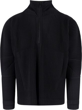 Homme Pliss&eacute; Issey Miyake Maglia Zip Plissettata