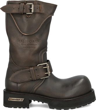 Balenciaga Venom bikerlaarzen - Bruin