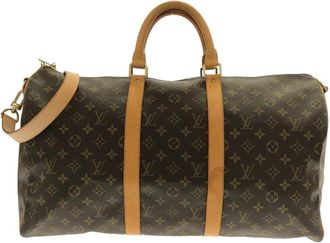 Louis Vuitton Marron Monogram Monogram Boston Bag (Pre-Owned)