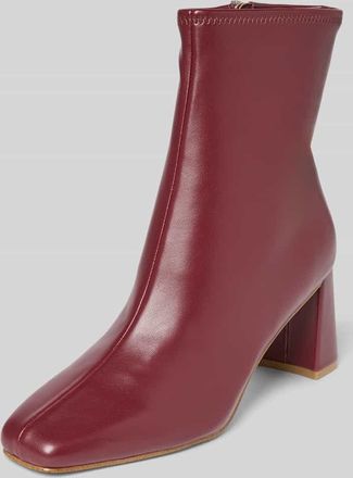 Steve Madden Stiefeletten mit Reißverschluss Modell Hurst in Bordeaux, Größe 36