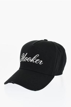 Dsquared2 Cotton Cap with Lurex Embroidery size Unica