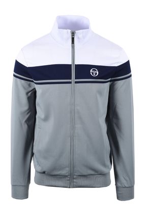 Sergio Tacchini DAMARINDO TRACK TOP WHITE/MARITIME BLUE/LEAD