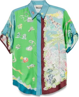 Alemais Camicia Daria - Verde