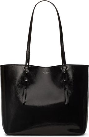 Kate Spade New York large do it all leather tote in Black at Nordstrom