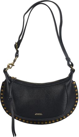 Isabel Marant Black Oskan Moon shoulder bag