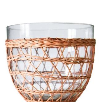 Be Home Rattan Cage Bowl in Natural - Large at Nordstrom