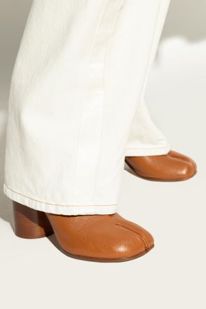 Maison Margiela Boots With Tabi Toe, Womens, Brown