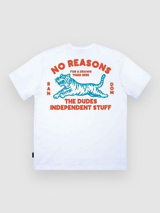 THE DUDES No Reasons Classic T-Shirt weiss