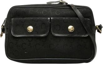 Celine Pre-owned Cross Body Bags, female, Black, Size: ONE SIZE Pre-owned Vintage Shoulder Bag
