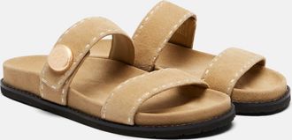 Tory Burch Sandali Romy Sport in suede