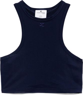 Courrèges Top Scuba - Blu