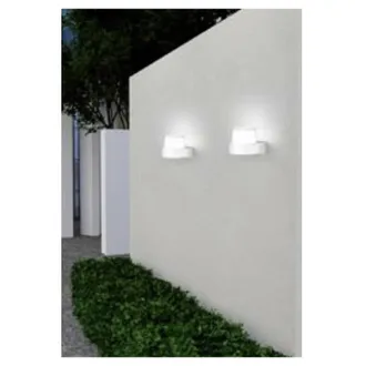 Trade Shop Trade Shop Traesio - Trade Shop - Applique Moderna A Led Esterno Da Parete 7 W Bianco Luce 6500k 3000k 4000k Es57