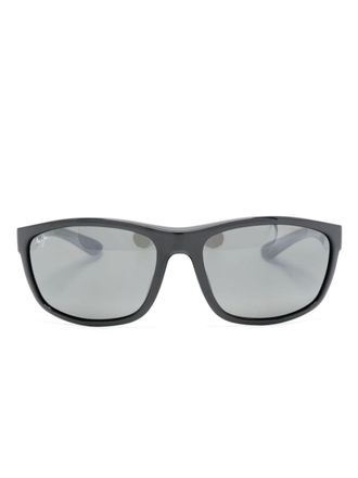 Maui Jim Occhiali da sole Predator 02 con placca logo - Nero