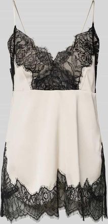 Gestuz Top mit Spitze in Beige, Gr&ouml;&szlig;e 38