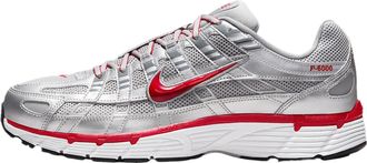 Nike CD6404-024 P-6000 Men Metallic Silver/Gym RED-FLT Silver UK 10.5