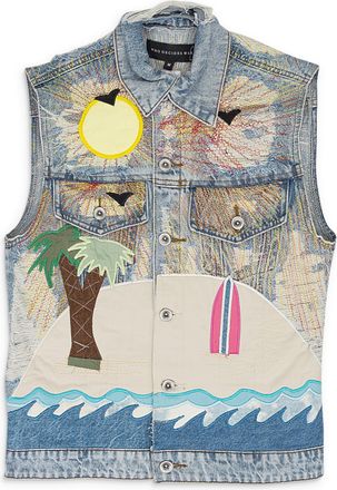 Who Decides War by Ev Bravado MULTICOLOR X PALE USA SEABOARD VEST