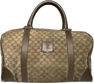 Celine Pre-owned Vintage Weekendtas - Dames - Vintage Weekendtas - Bruin - ONE Size - Leer - Vintage