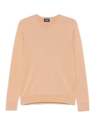 Drumohr Long Sleeve Crew-Neck Sweater