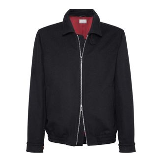 Brunello Cucinelli Wool Bomber Jacket