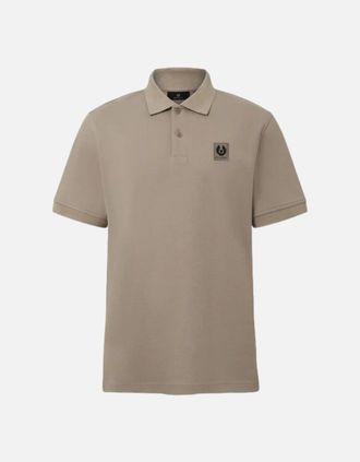 Belstaff Mens Belstaff Polo Shirt Dark Sand - Tan - Size: 44