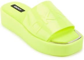DKNY Laren Platform Slide Sandal in Zest at Nordstrom Rack, Size 7