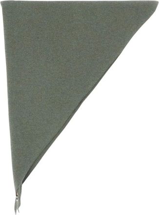 Extreme Cashmere N&deg;35 Bandana Sjaal - Dames - Accessoires - Groen - Maat: ONE Size Wol