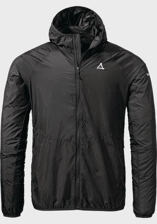 Sch&ouml;ffel Outdoorjacke SCH&Ouml;FFEL Hiking Jacket Style Wutach MNS, Herren, Gr. 50, schwarz (9990, schwarz), Oberstoff: 100% Nylon, regular fit, hoch geschlossener 