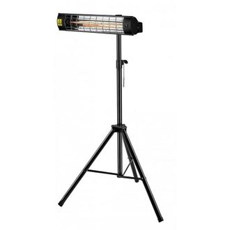 Habitat et Jardin Habitat Et Jardin - Tr&iacute;pode Para Radiador El&eacute;ctrico - 1,1-1,8 M - Negro