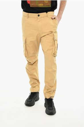Dsquared2 Cotton Cargo Sexy Pants with Logoed Buttons size 52