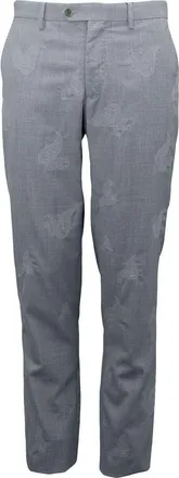 Lords of Harlech Pickford Wool Pant in Flannel at Nordstrom, Size 36 X 38