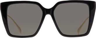 Gucci Grey Butterfly Ladies Sunglasses GG1967S 001 54