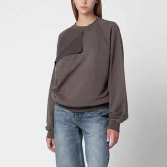 Maison Margiela Gray Trompe Loeil Cotton Sweatshirt