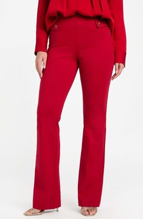 Marciano Gwen Cigarette Pants in Samba Red Vibes at Nordstrom, Size 10 Us