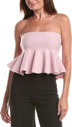 Susana Monaco Susana Monaco Mapache & Wool-Blend Tube Flair Top