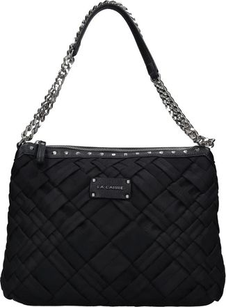 La Carrie Dark Wave Tas - Dames - Tassen - Zwart - Maat: ONE Size Leer